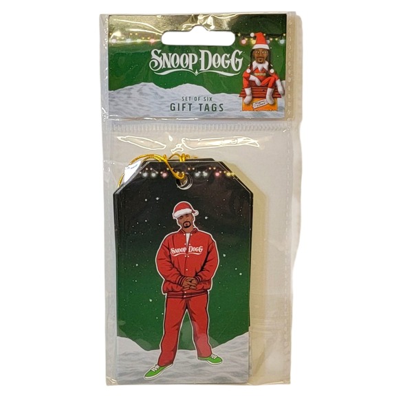 Snoop Dogg on the Stoop Christmas Gift Tags 12 Ct Lot of 2 Pkgs Holiday Present - Picture 4 of 5